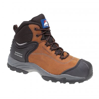 Himalayan 4104 Brown S3 Safety Gravity II Safety Boot