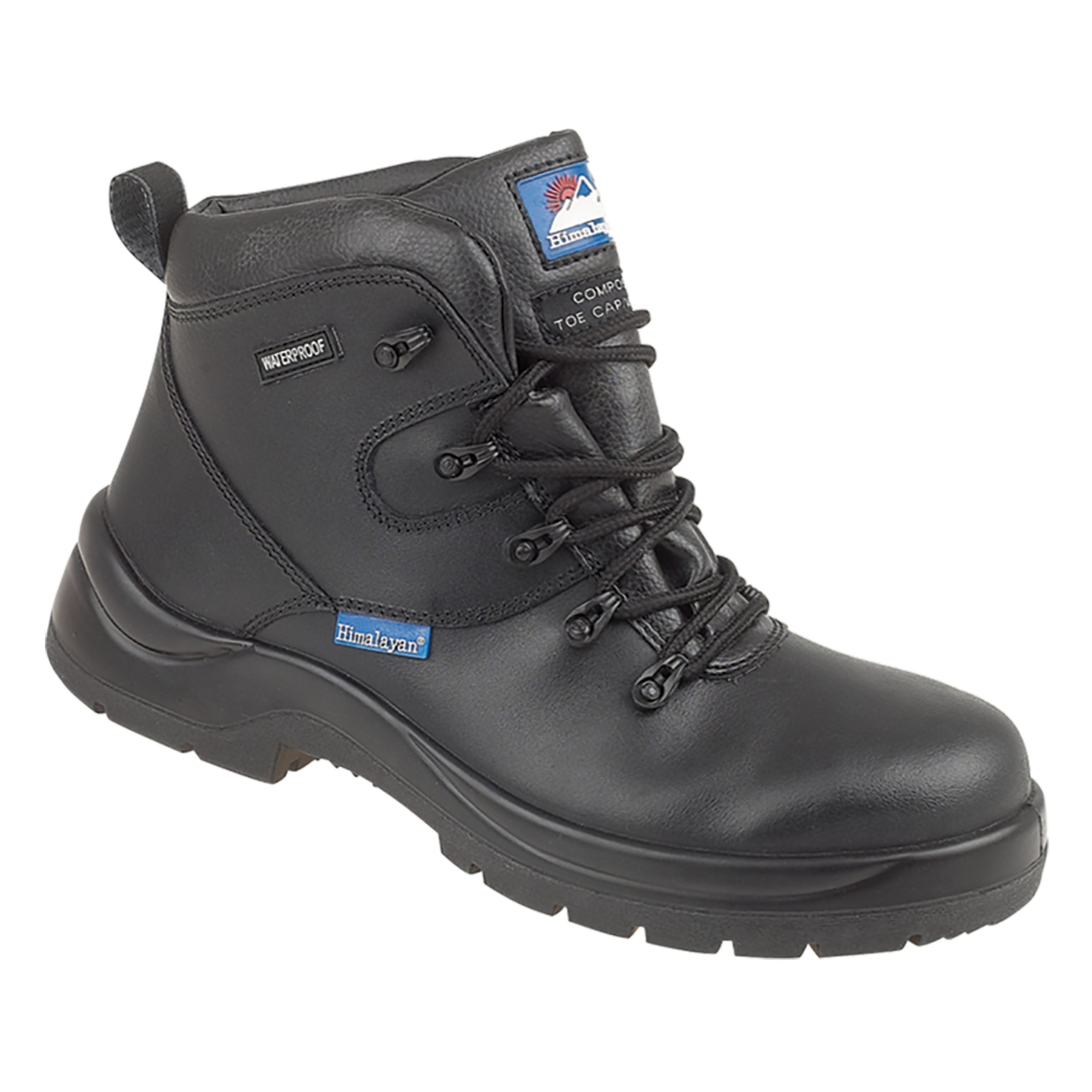 Himalayan 5120 S3 Compoite HyGrip Black Waterproof Safety Boot