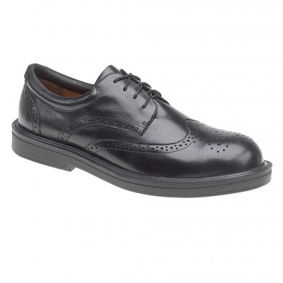 Himalayan 9810 Black Leather Brogue Safety Shoe