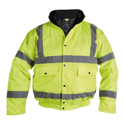 Proforce HJ13 Hi-Vis 300D Yellow Superior Bomber Jacket